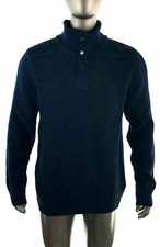 Buffalo David Bitton Men's Mock Neck 1/4 Snap-Zip Sweater