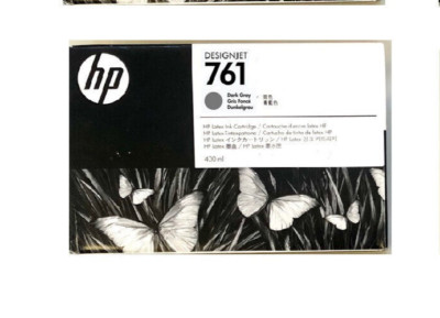 Original Tinte HP Designjet T7100 T7200 / Nr. 761 CM996A DARK GREY INK Cartridge