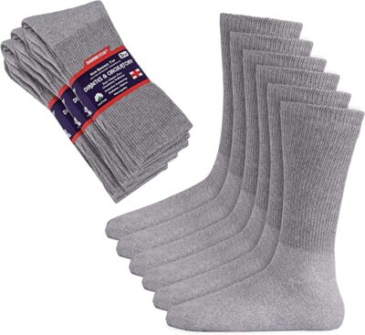 3 6 12 Pairs Men Women Circulatory Health Diabetic Crew Socks  9-11 10-13 13-15