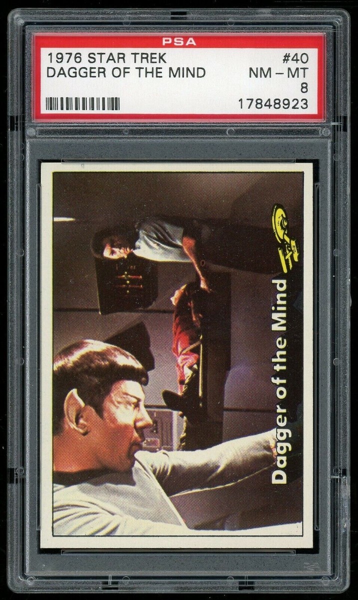 1976 Topps Star Trek #40 Dragger of the Mind PSA 8 | eBay