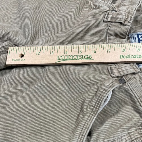 Old Navy Corduroy Painter Jeans Boys Size 7 Gray Adjustable Waist Y2K - Picture 10 of 12