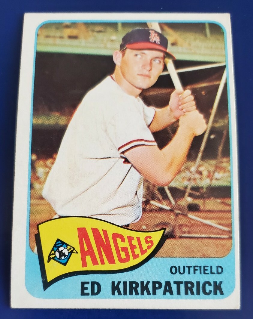 1965 Topps Ed Kirkpatrick California Angels #393
