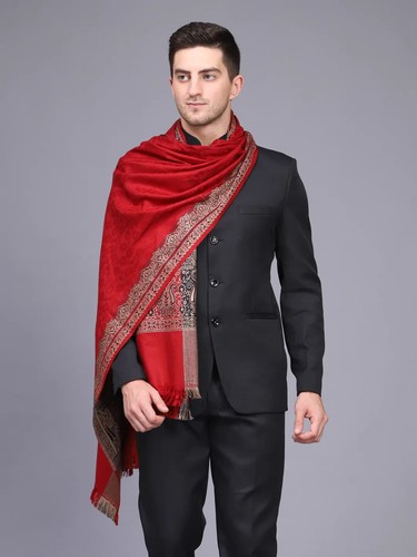 Maxi Écharpe Essential Cachemire pour Homme - Orange