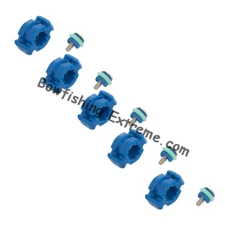 Fin Finder Bowfishing Arrow Slides Set 5pk ,  Bow Fishing Fits 5/16 Arrows