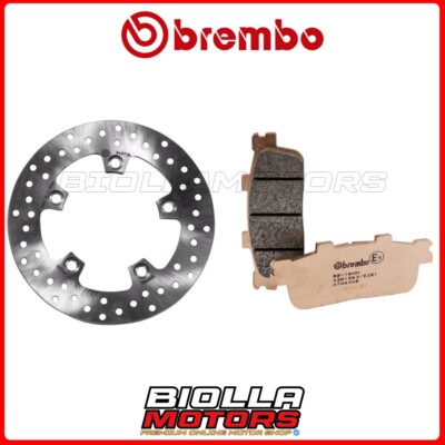 2011 REAR PADS KIT + BREMBO DISC TGB X-MOTION 300 [XS - fixed] 68B40