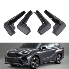 4pcs Front&Rear Wheel Mud Flaps Splash Guards For Toyota Highlander 2020-2025