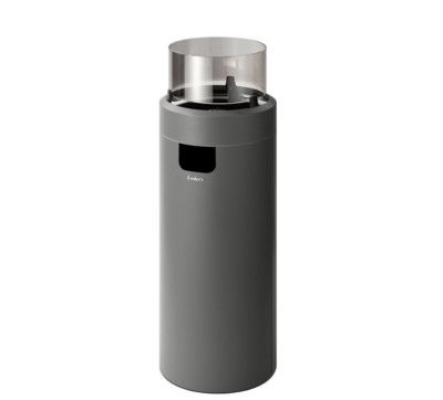 Enders Feuerstelle NOVA LED L grau Gas Terrassenfeuer mit Ambient-Beleuchtungen