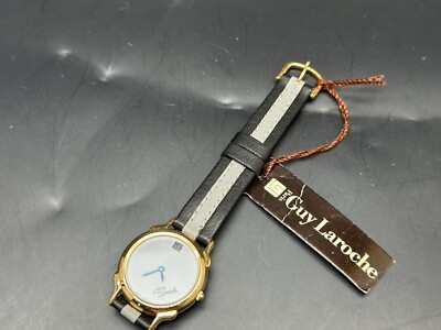 NEW OLD STOCK LADIES GUY LAROCHE SWISS MADE WRISTWATCH.