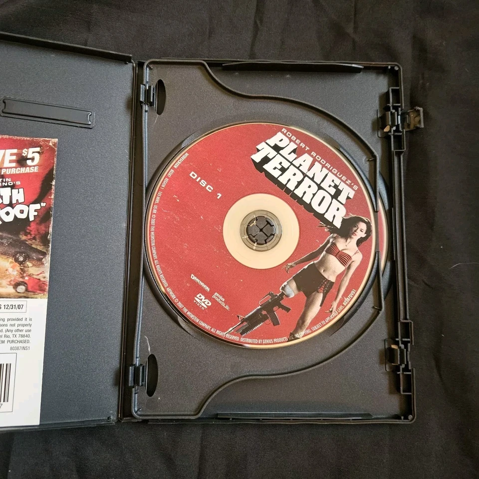 Grindhouse - DVD Bundle - Death Proof & Planet Terror : Extended/Unrated - Image 4 of 4