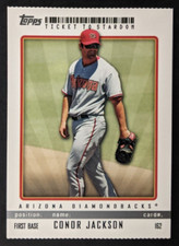 Conor Jackson 2009 Topps Ticket to Stardom PERFORATED #162 Baseball MLB Card