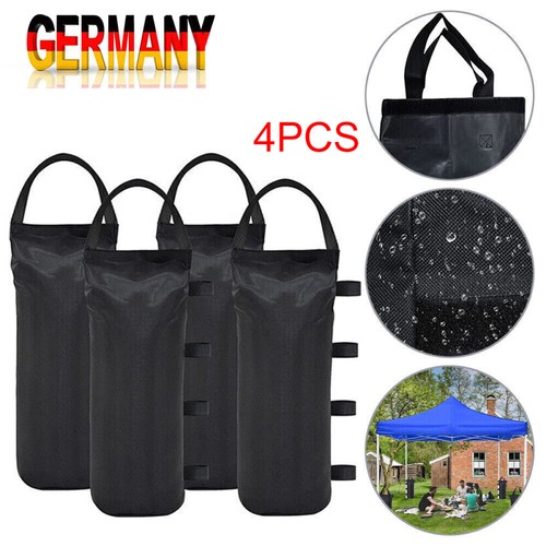 Pavillon Gewichte 4er Set Standfuß Fuß Sandsäcke Ballastsäcke für Partyzelt Zelt - Bild 2 von 15
