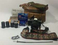  NIKON FG-20 SLR with lens series E zoom 36-72mm f/3.5  More --Not Tested--