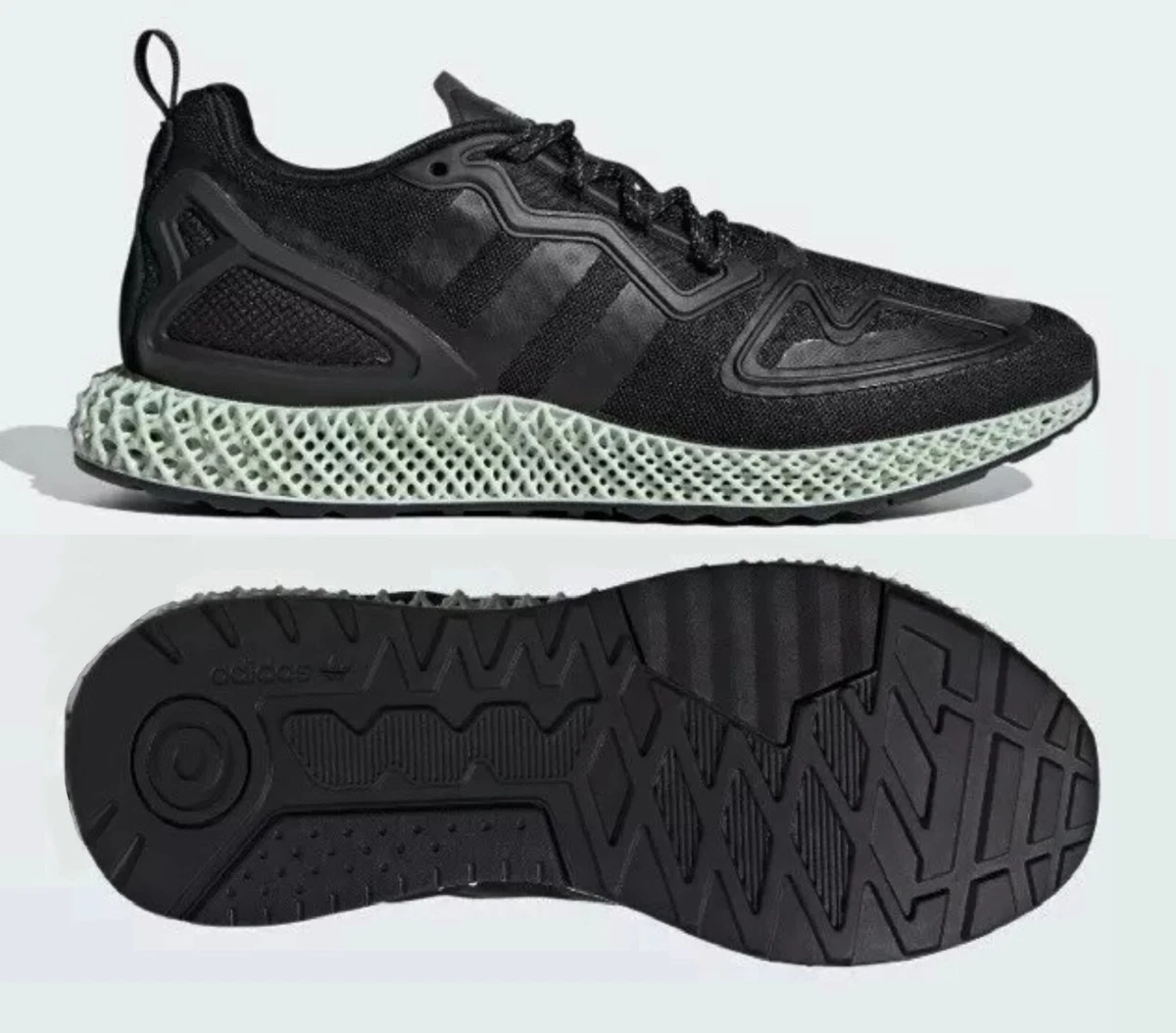 Preços baixos em adidas ZX 2K 4D Core Black 2020 - FV9027 | eBay