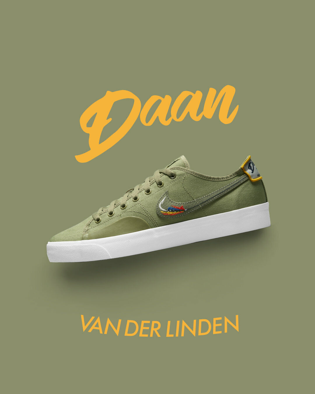 Nike SB x Daan Van Der Linden BLAZER COURT DVDL Skateboarding