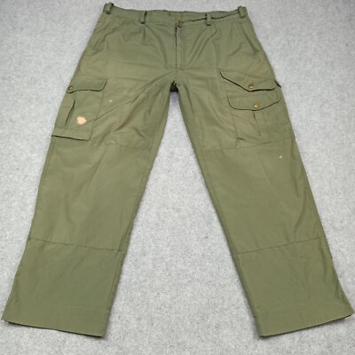 Fjällraven Herren Cargo Hose Eu 56 W38 L30 Grün Trekking Wandern Hose