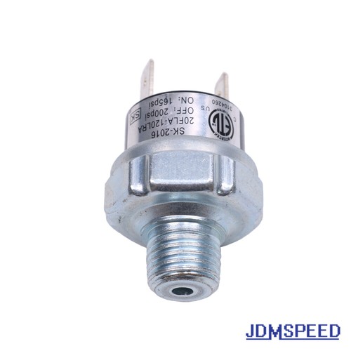 Air Pressure Switch Air Compressor Tank 165 on 200 off Air Ride Suspension New - Picture 6 of 12
