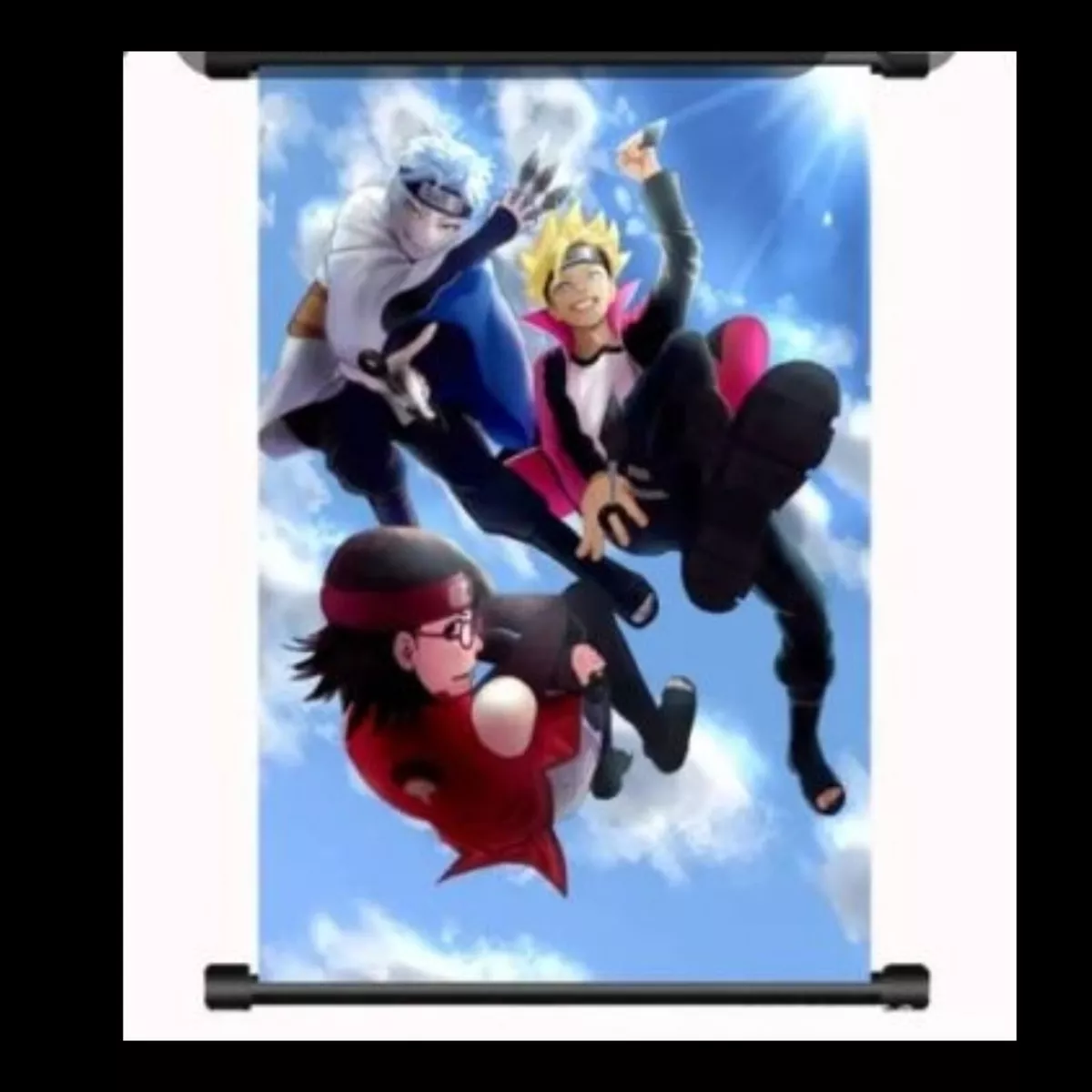 Canvas Poster Anime Boruto Uzumaki Mitsuki Sarada Uchiha Bedroom Decoration  Sports Landscape Office Room Decor Gift 30x45cm Frame : : Home &  Kitchen