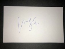 2017 ORIOLES: Chance Sisco, SIGNED 3x5 Card
