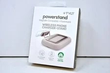 Tylt PowerStand Magsafe Wireless Charger Stand w/ 3000mAh Battery for iPhones