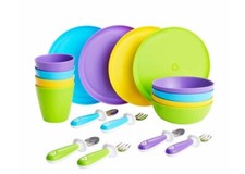Munchkin Kids Toddler 18 piece Kids Dinnerware