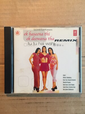 Ek Haseena Thi Ek Deewana Tha Tu Tu Hai Wahi Bollywood Remix SVCD 1835 Rare