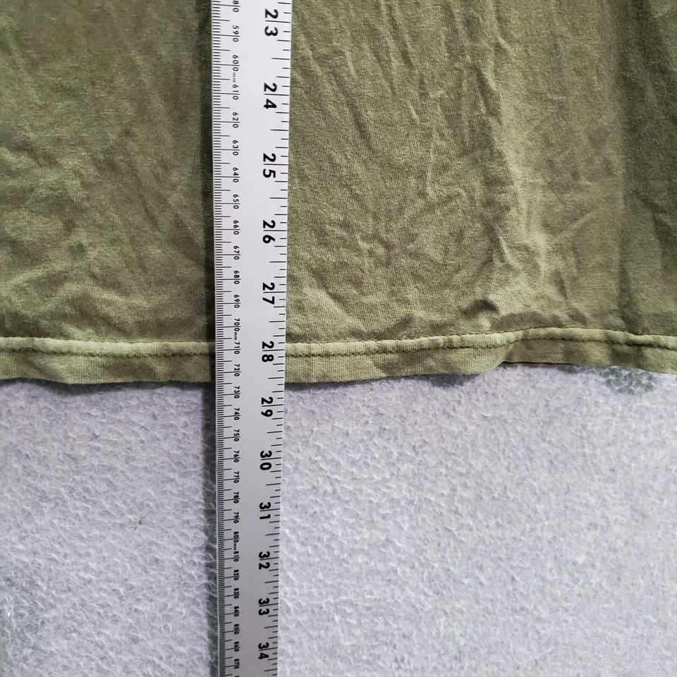 Camiseta Hunting Excuses Hombre XL Oliva Logo Listas Manga Corta Cuello Redondo Camiseta Foto 2 de 4