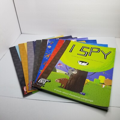 Lot of 8 Origo Education Big Books Mathematics Math Language, Children K-2
