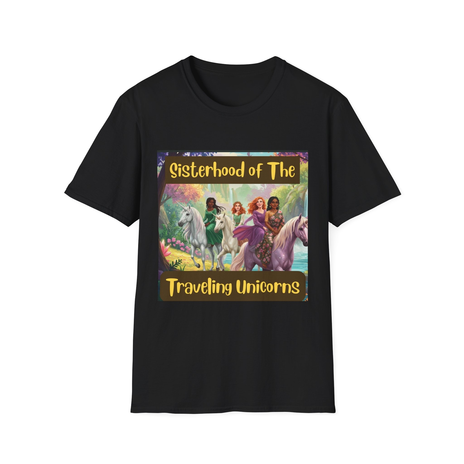 Sisterhood of the Traveling Unicorns T-Shirt - Magical Unicorn Tee Fun Gift