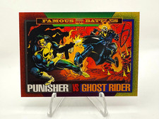 1993 Skybox Marvel Universe Series 4 - 176 Punisher Vs Ghost Rider