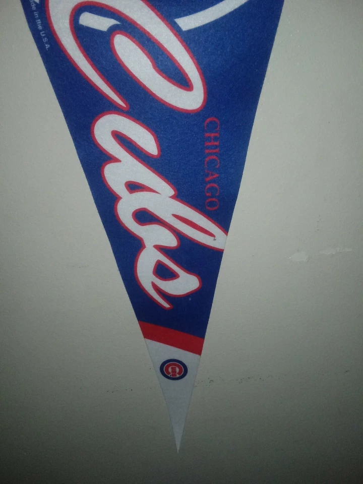 CHICAGO CUBS   12" In.  x  30" In. WinCraft 2013 MLB FELT PENNANT   BRAND NEW - Image 3 of 4