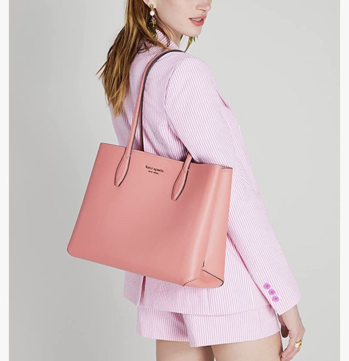 Kate Spade New NWT All Day Large Tote Garden Rose Grapefruit Kate Spade New NWT All Day Large Tote Garden Rose Grapefruit
