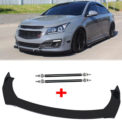 Chevrolet Cruze Car Front Bumper Lip Spoiler Splitter Body Kit