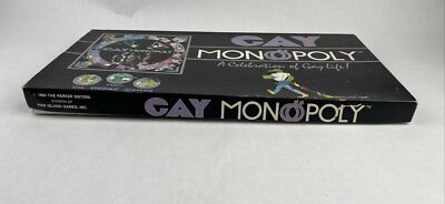Vintage GAY MONOPOLY Parker Sisters A Celebration 1983 RARE Fire Island