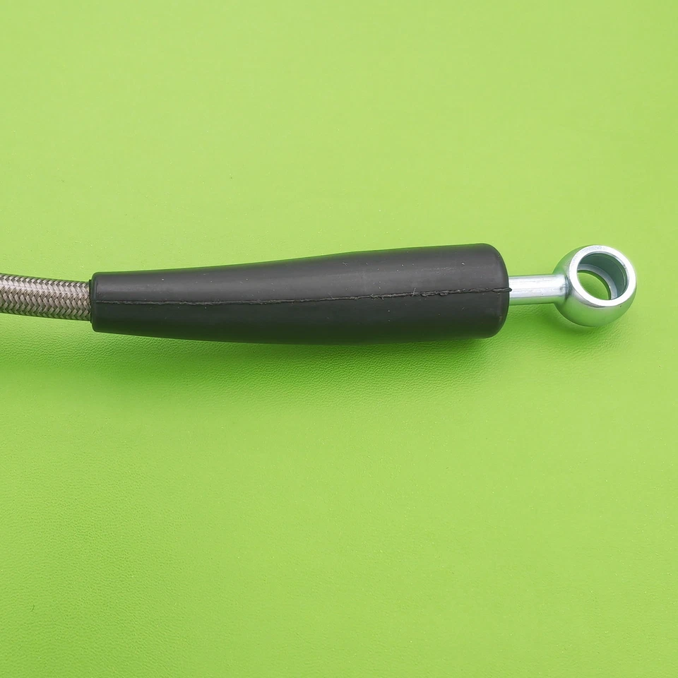 Mangueira de linha de freio dianteira trançada para Kawasaki KDX200 1995-2006 KDX220R 1997-2005 - Imagem 2 de 3