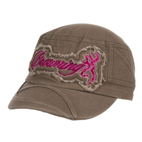 Browning Geena Buckmark Pink / Sage Women's Hunting Hat / Cap - NEW! - 第 1/2 張圖片