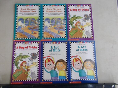 6 PHONICS CHAPTER BOOKS # TRADE PB TWO (2) EACH OF THREE (3) TITLES