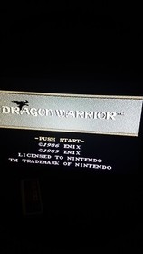 Dragon Warrior (Nintendo NES, 1989)