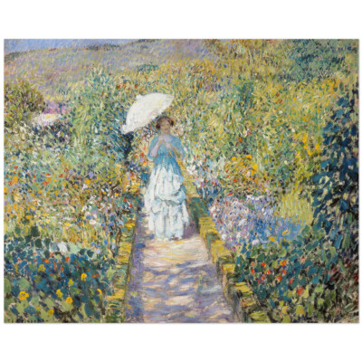 Frederick Carl Frieseke, Der Gartenweg 11003000712