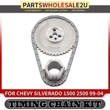 3x Engine Timing Chain Kit for Chevy Camaro Silverado 1500 GMC Yukon Pontiac GTO