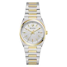 Bulova - Classic Two-Tone Stainless Steel Quartz Women's Watch - 98L323