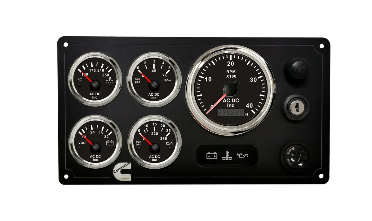 Boat Engine Gauges