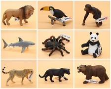 Schleich ★ Tier zur Auswahl NEU mit Fähnchen ★ Zoo Country Wald Wild Life