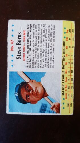 1963 post, jell-o baseball cards #1 to #99, hand cut, complete your set - Picture 100 of 189