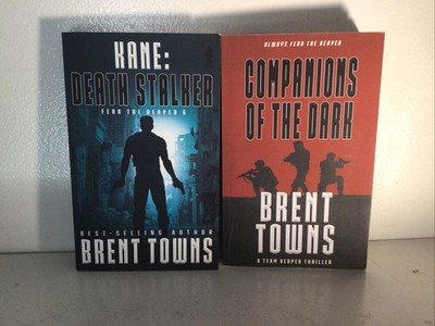 Lot Of 2 Brent Towns Companions of the Dark, Kane: Death VG+