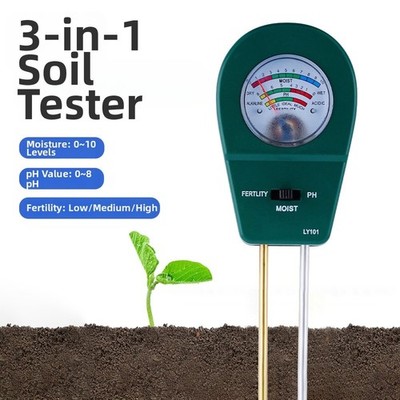 Bodenfeuchtemessgerät Indoor Gartenarbeit Feuchtigkeitsanzeige PH Testfunktion
