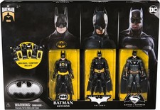 Batman 85th Limited Edition Batman Action Figures age 4+ Pack of 3, 10-cm