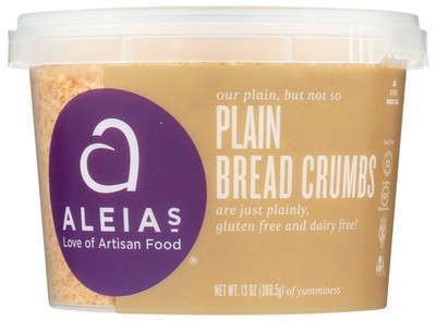 Gluten Free Aleias Plain Bread Crumbs 13 Oz