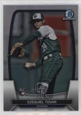 2023 Bowman Chrome Refractor 483/499 Ezequiel Tovar #23 0hk8