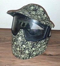 JT Paintball Goggle Mask Vented Skull Paintball Mask READ