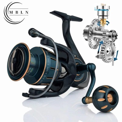 MBLN Spinnrolle Alloy CNC Arm 5+1BB Salzwasser Angelrolle